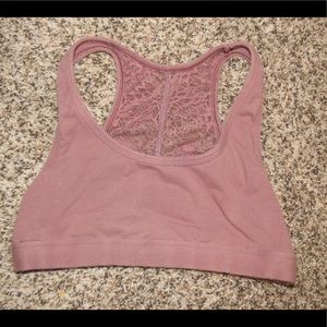 Victoria's Secret PINK bralette with lace back